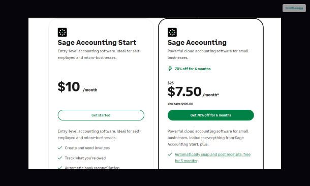 Sage Accounting Packages And Prices